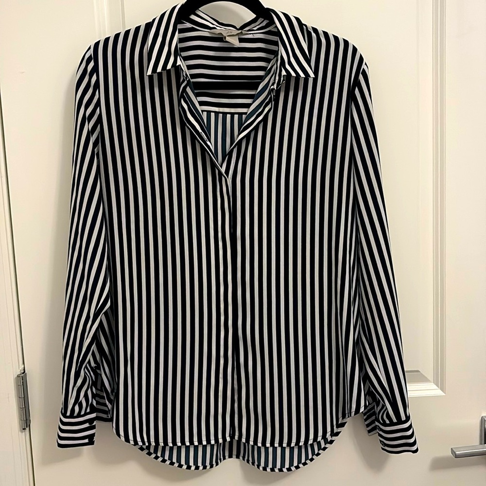 H&M striped blouse